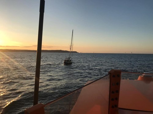 Early Morning Sunshine For The St Helier Crew