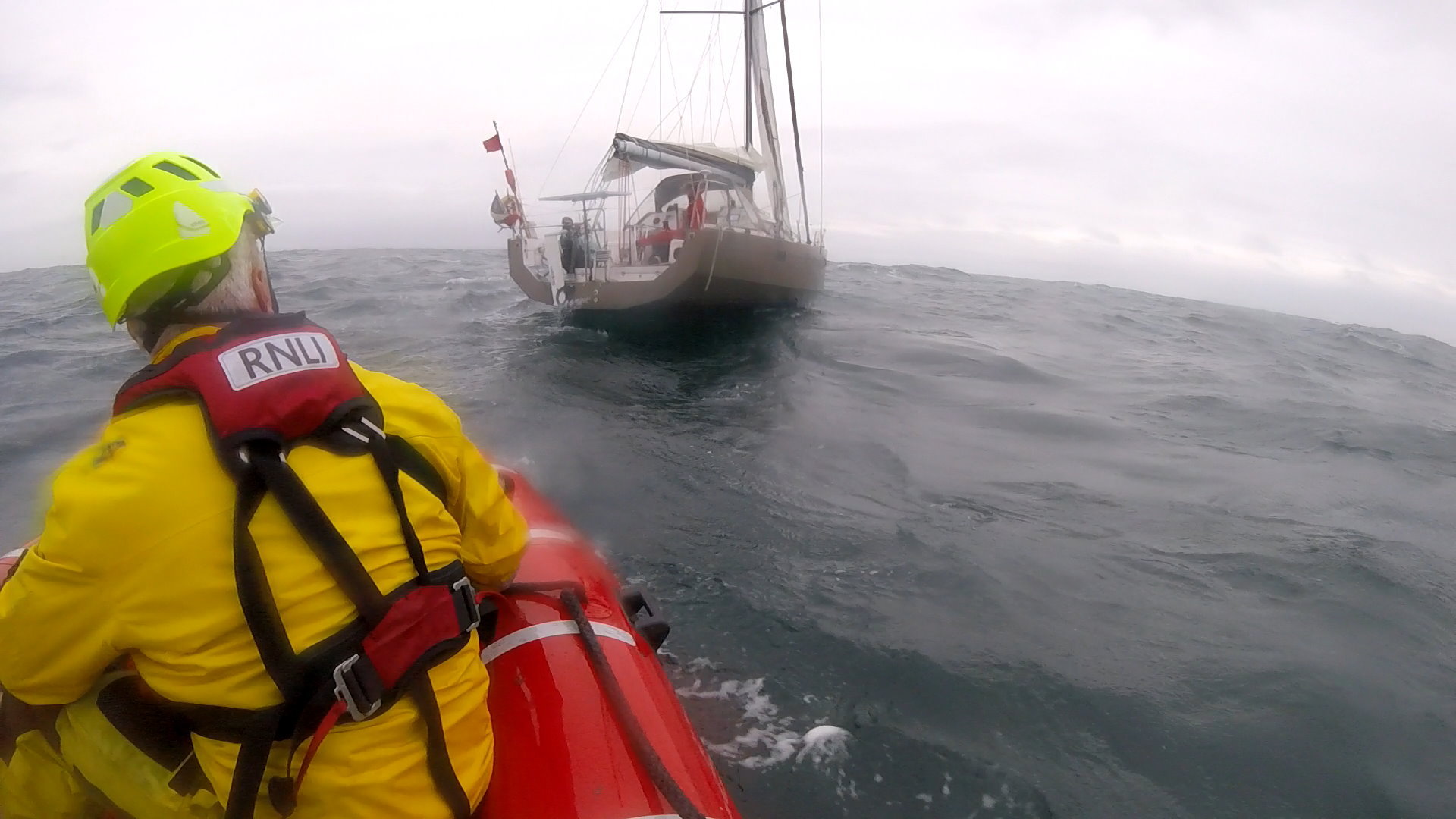 RNLI Jersey tasked to Mayday from French yacht Image 
