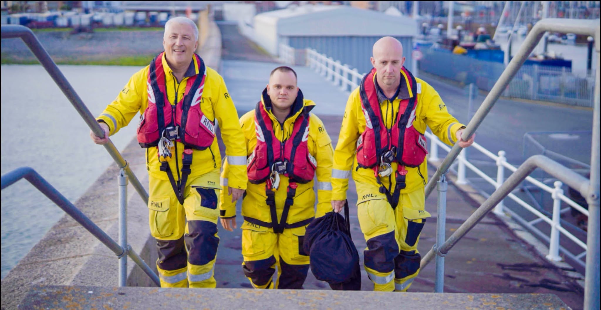 RNLI Jersey on the BBC's 'Saving Lives at Sea' Image 